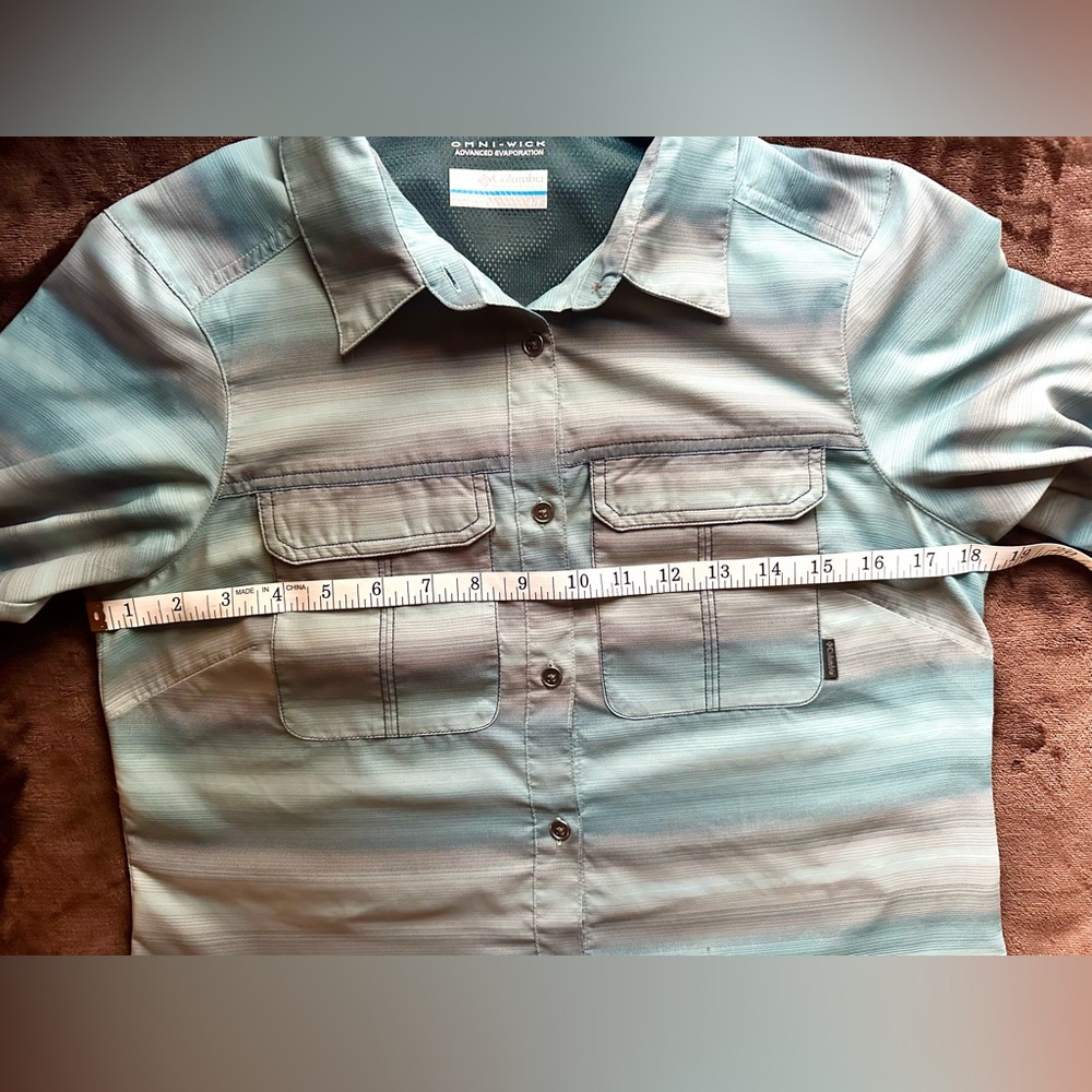 Columbia Women’s Pilsner Peak Novelty Button-front Shirt Size S - Picture 9 of 13